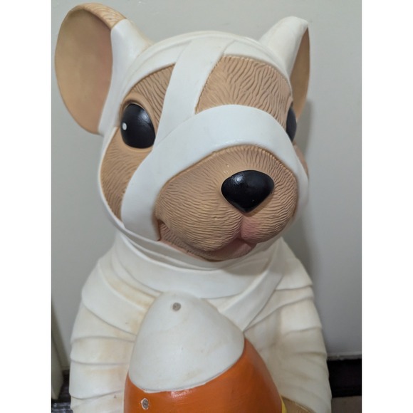 2.5 FT LED Mummy Mouse Blow Mold Halloween Decor - Home Depot 2024, 30" Light up - Picture 2 of 6